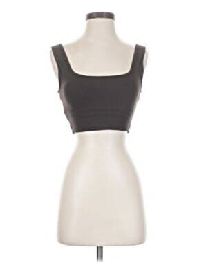 Adanola Black Tube Top, Size XS